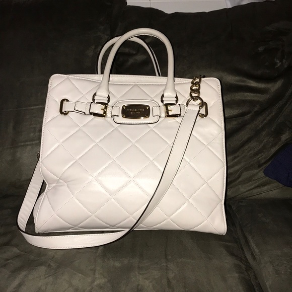 michael kors quilted hamilton bag